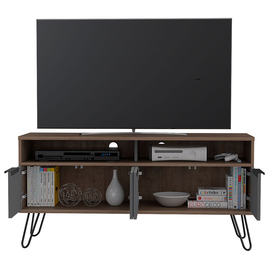 Wooden TV Stand With 4 Doors - Vegas