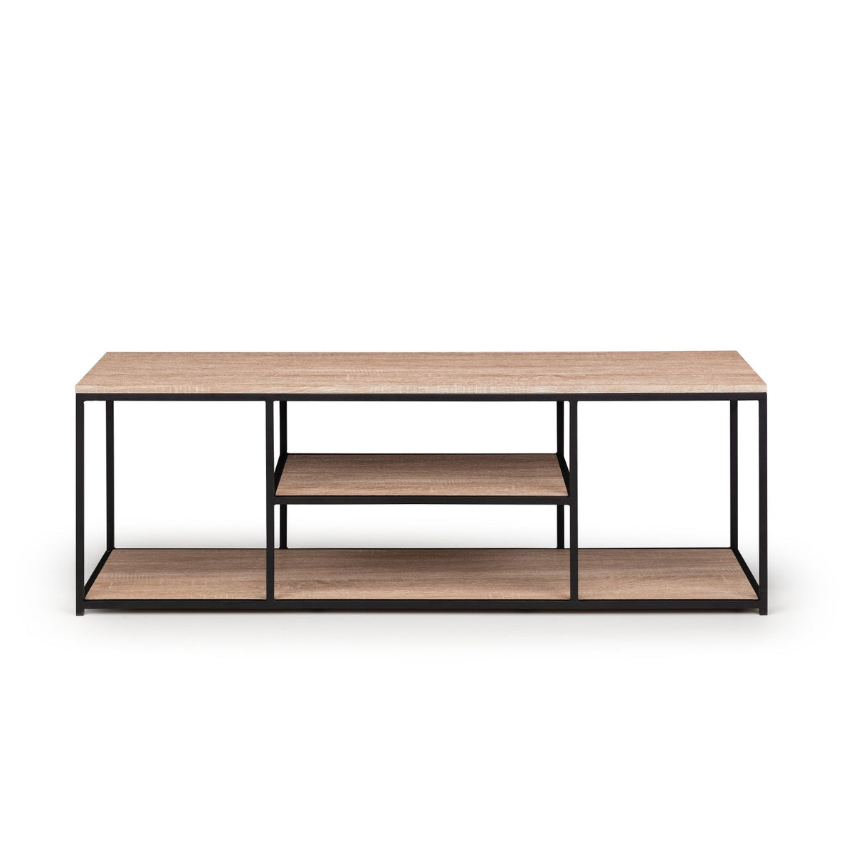 Wooden TV Stand With Metal Frame - Tribeca