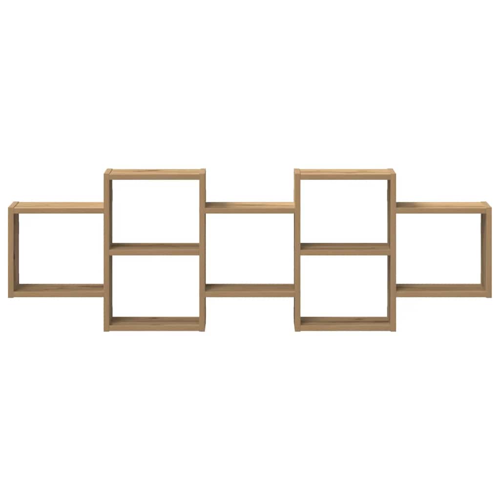 Wooden Wall Shelf 129cm Wide - Vantage Home