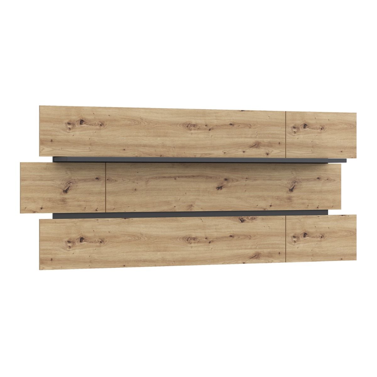 Wooden Wall Shelf 195.1cm Wide - Klara