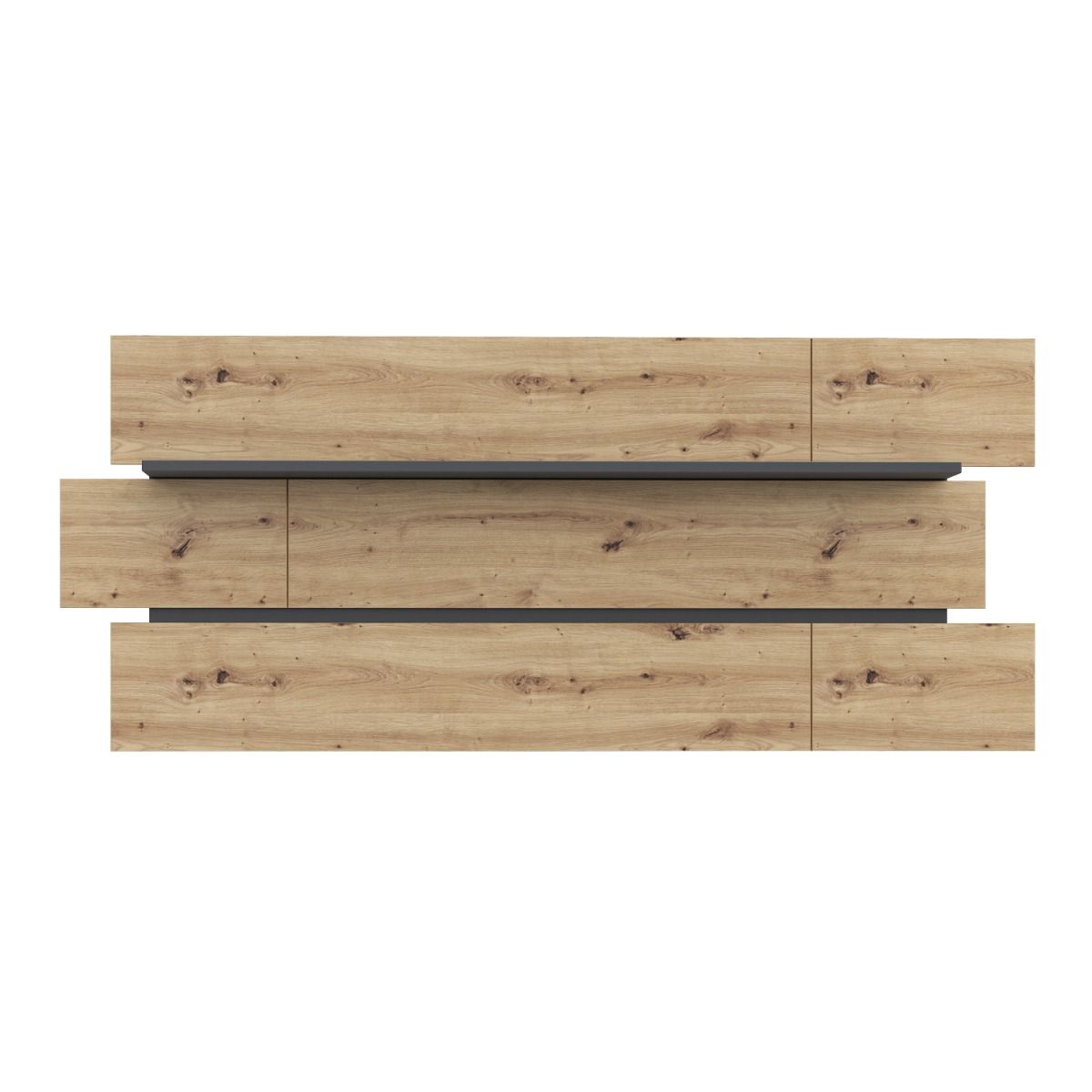Wooden Wall Shelf 195.1cm Wide - Klara
