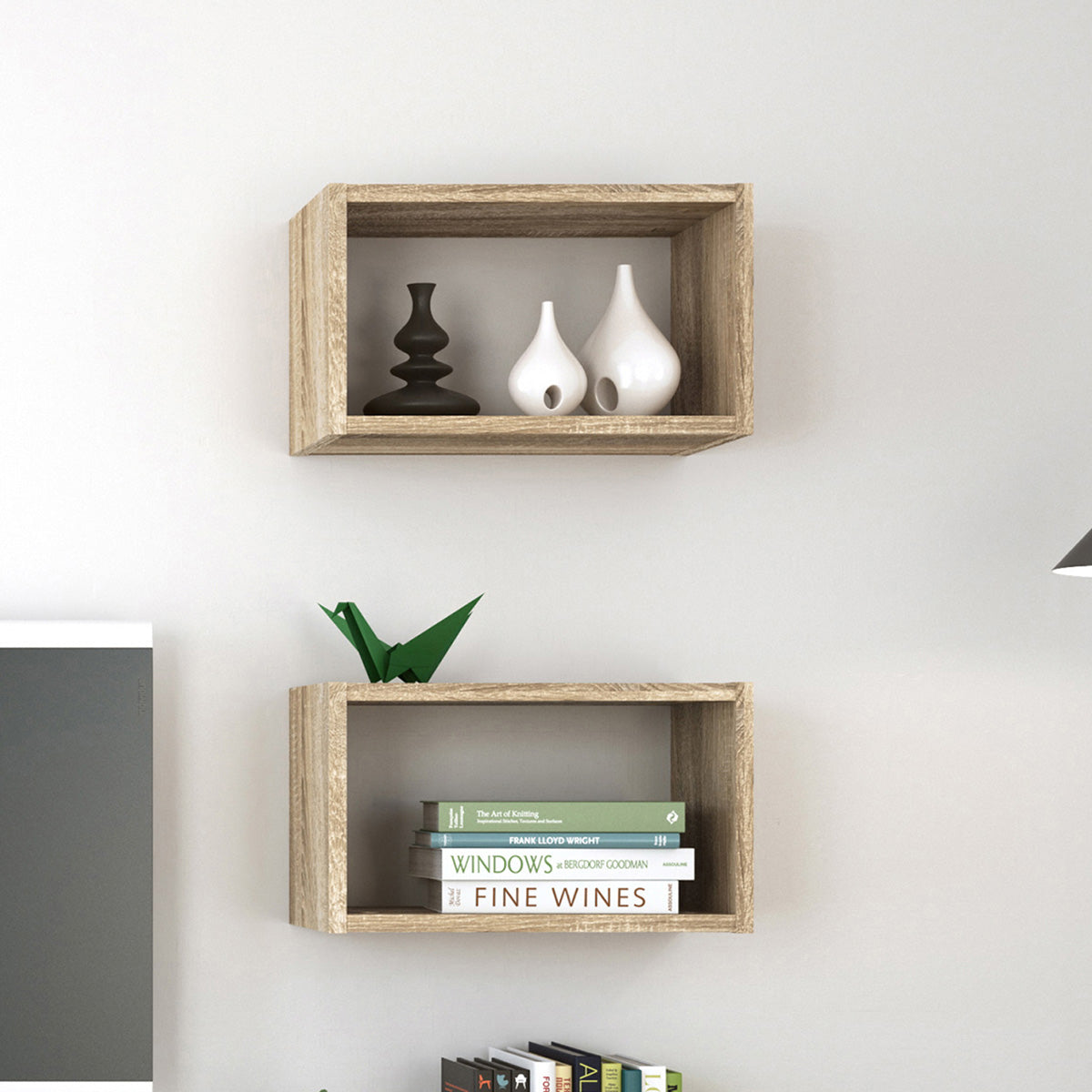 Wooden Wall Shelf - Roomers