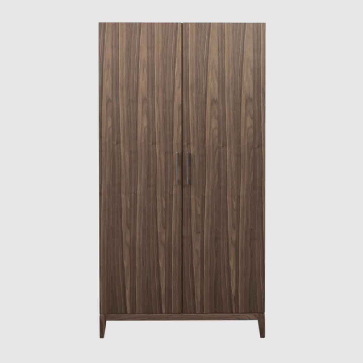 Wooden Wardrobe 100cm Wide With 2 Doors - Calla