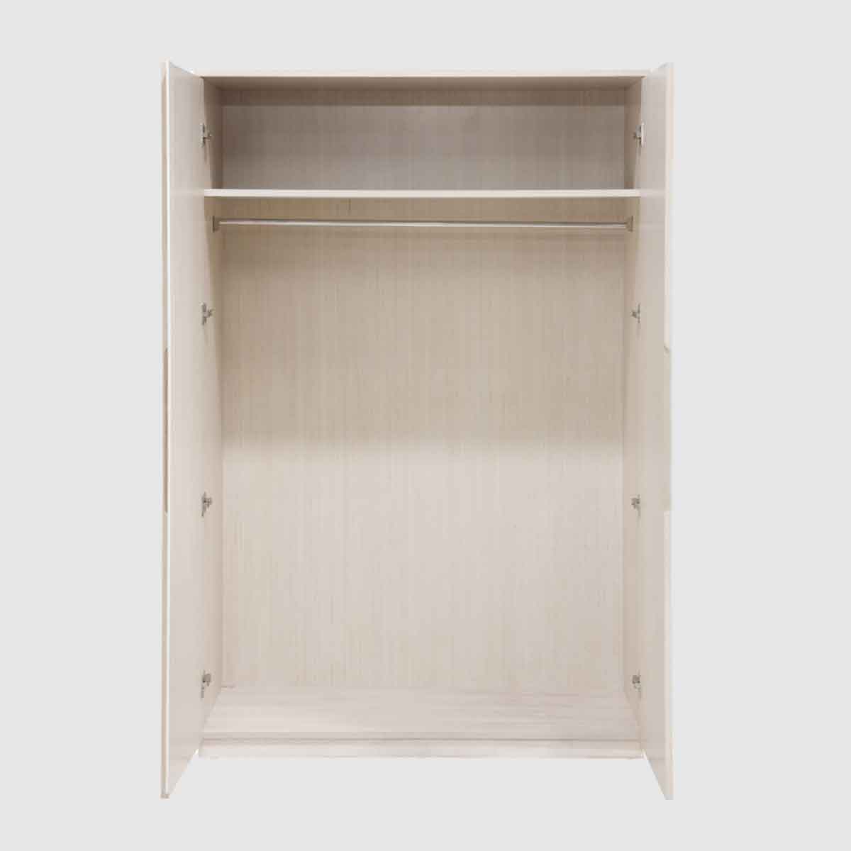 Wooden Wardrobe 120cm Wide With 2 Doors - Whisper