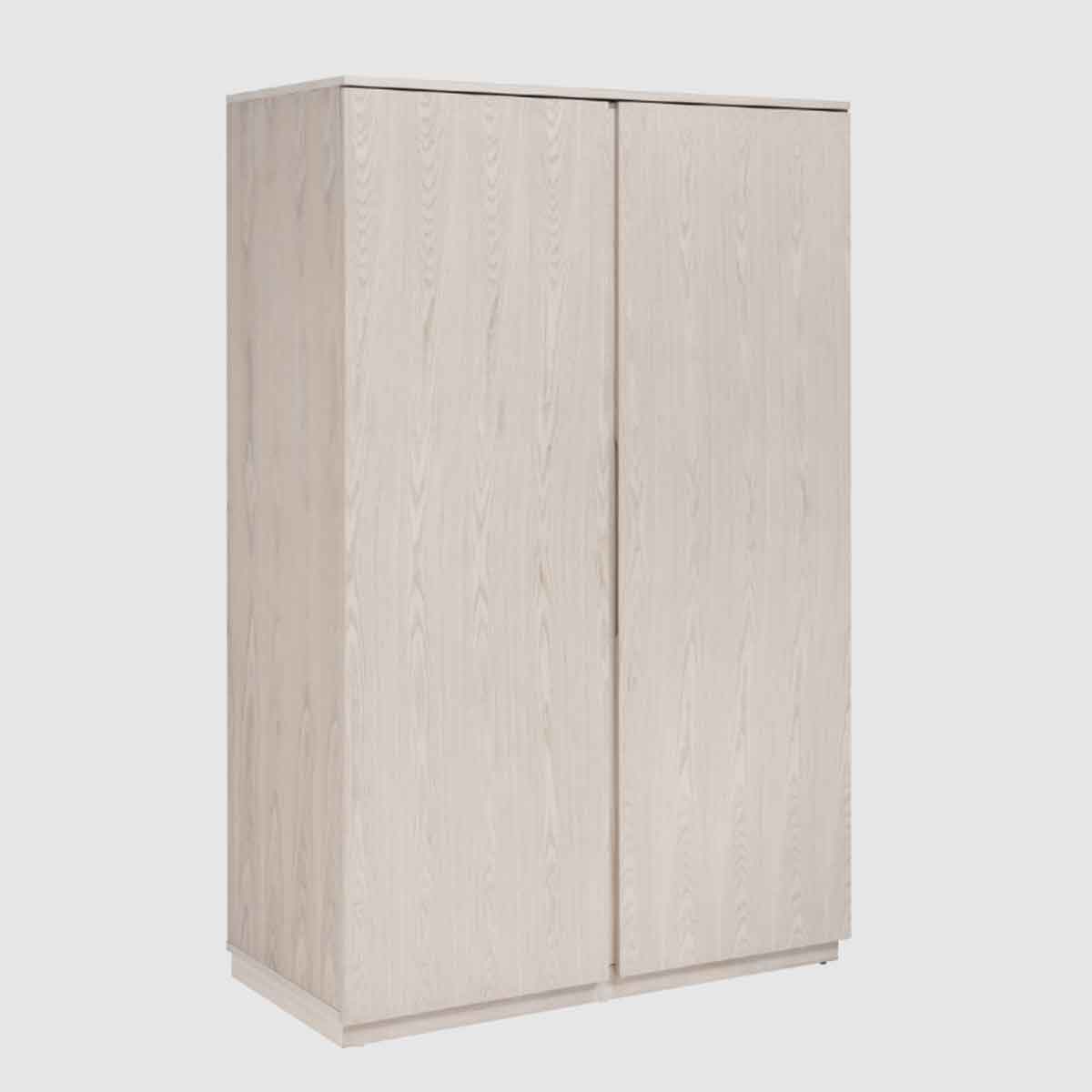 Wooden Wardrobe 120cm Wide With 2 Doors - Whisper