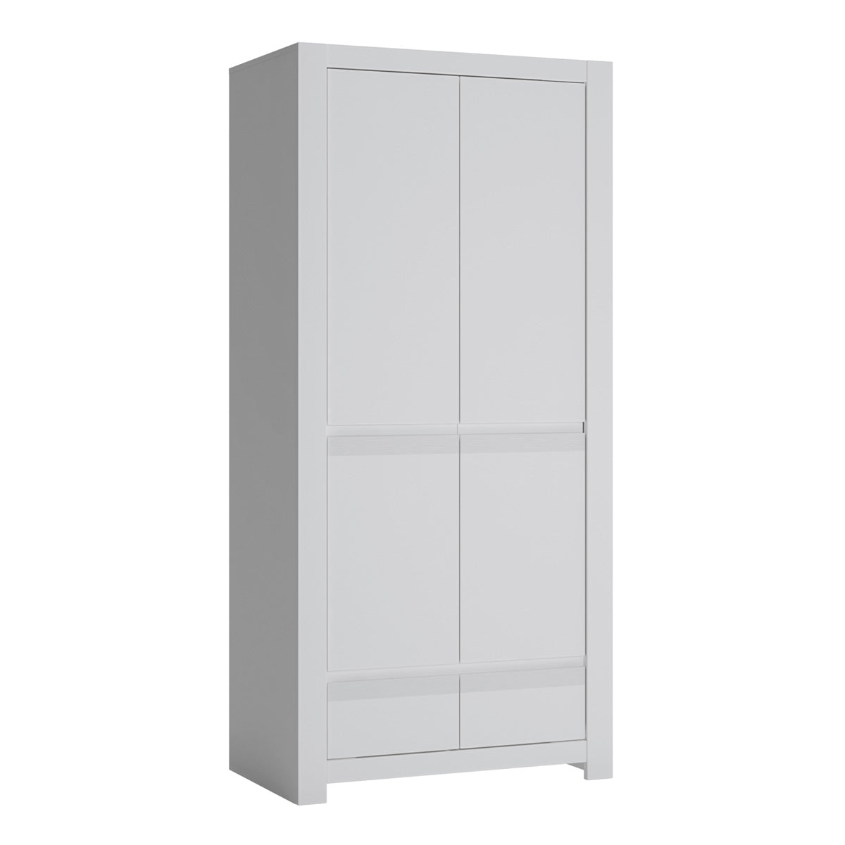 Wooden Wardrobe With 2 Doors - Novi