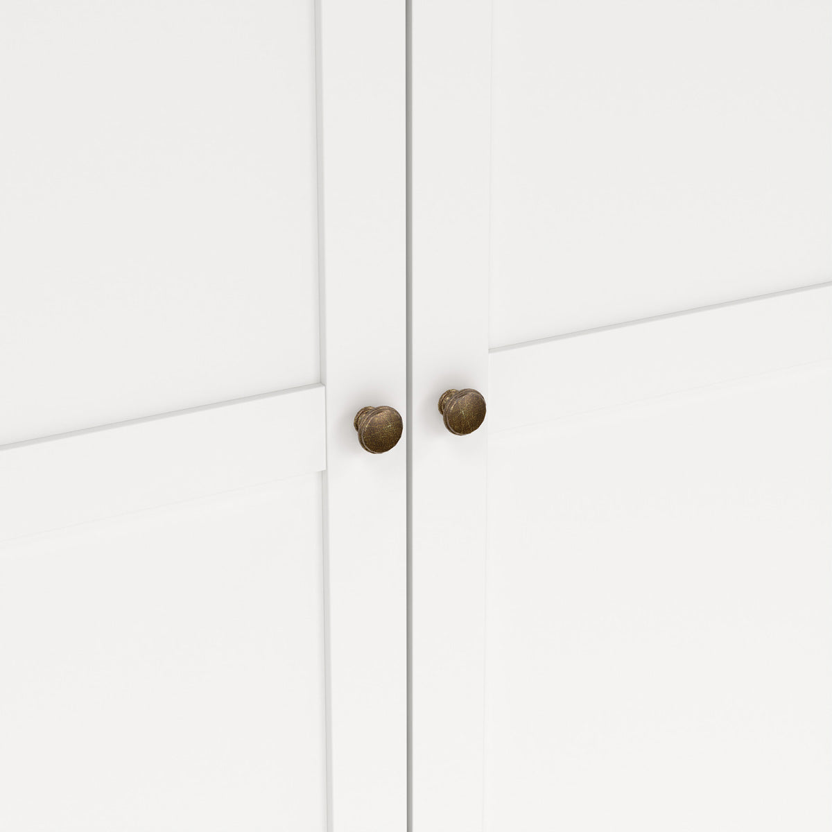 Wooden Wardrobe With 2 Doors - Paris