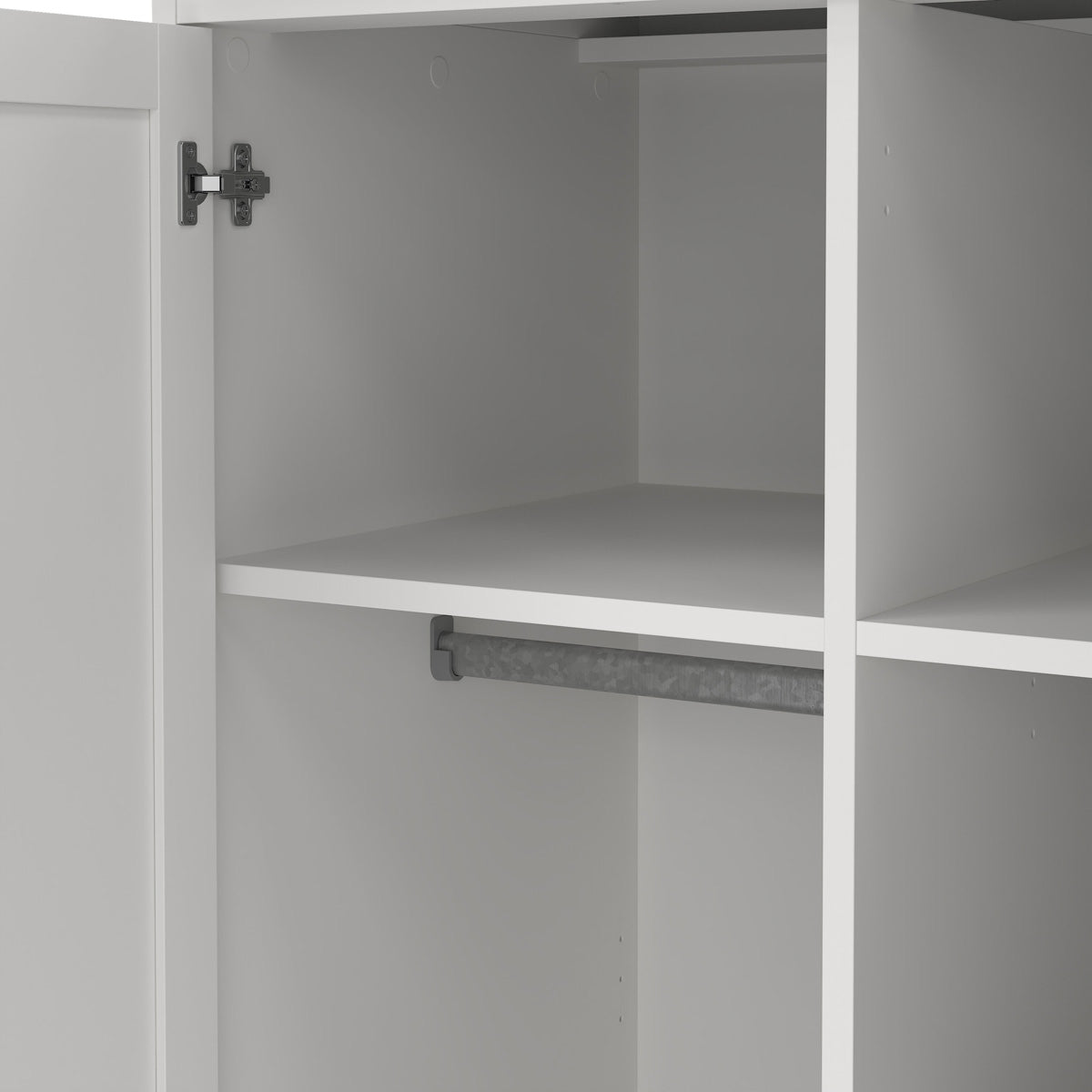 Wooden Wardrobe With 2 Doors - Paris