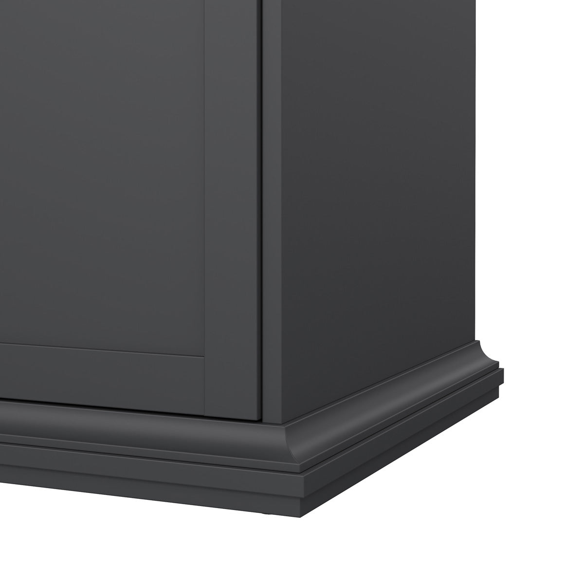 Wooden Wardrobe With 2 Doors - Paris