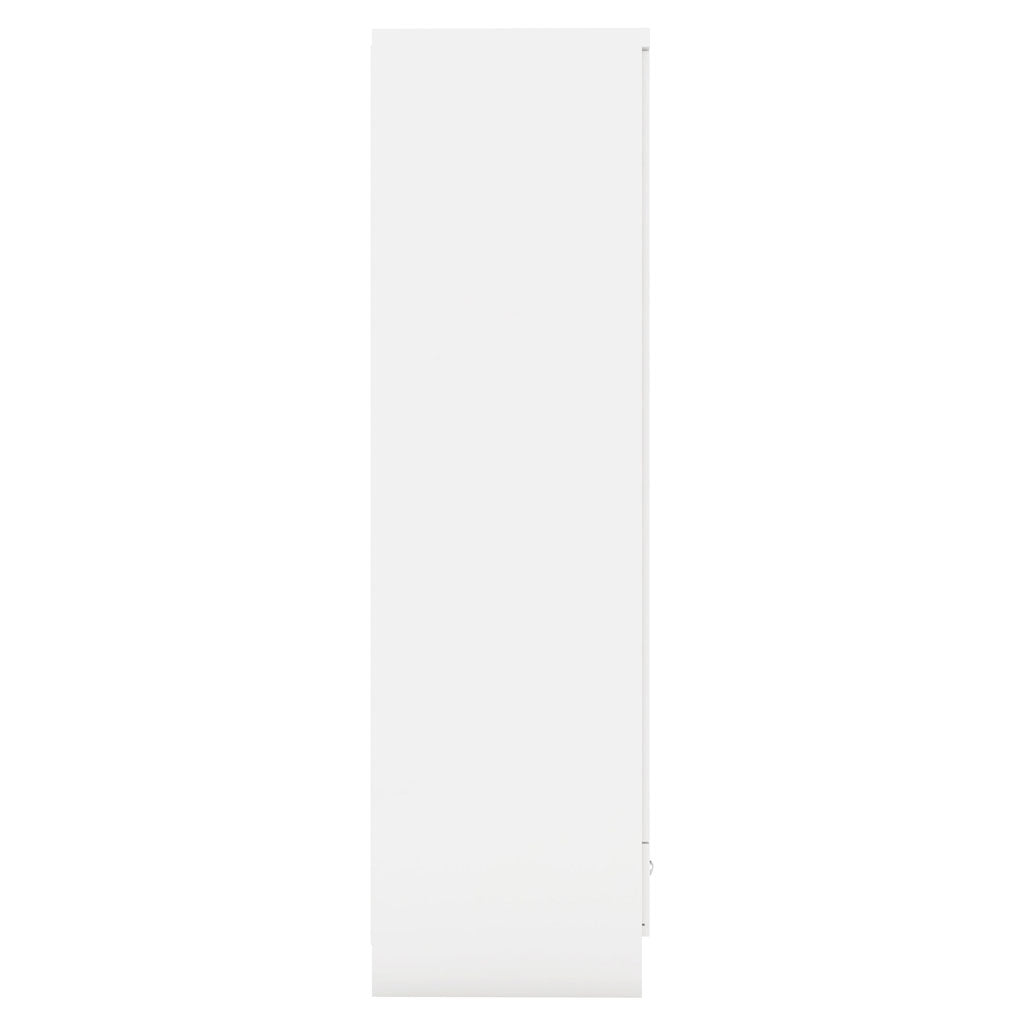 Wooden Wardrobe With 1 Door And 1 Drawer - Nevada