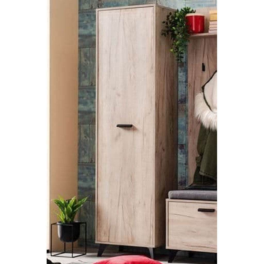 Wooden Wardrobe With 1 Door - Kent
