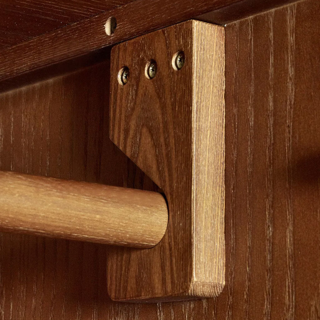 Wooden Wardrobe With 2 Door And 1 Drawer - Lowry