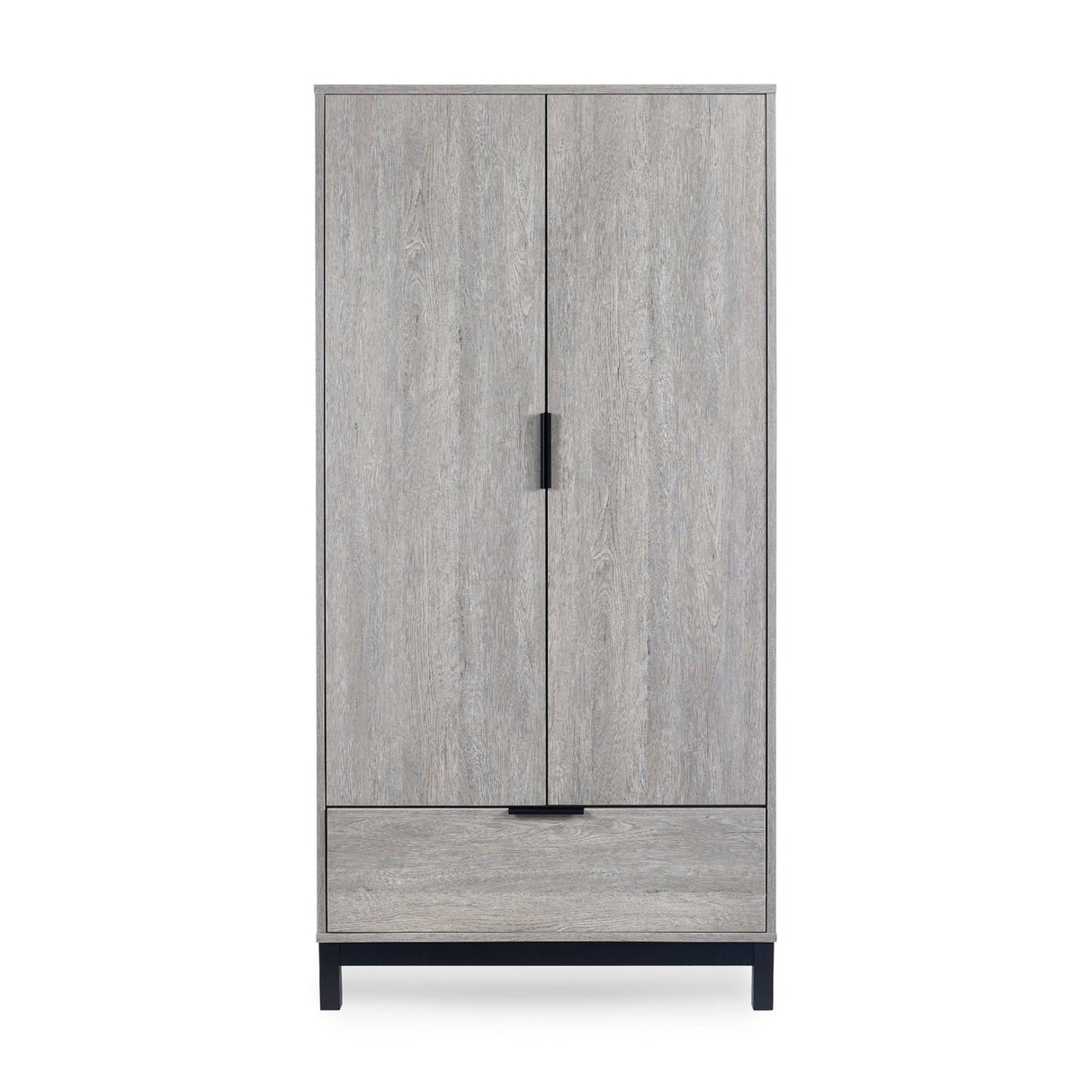 Wooden Wardrobe With 2 Doors And 1 Drawer - Bali