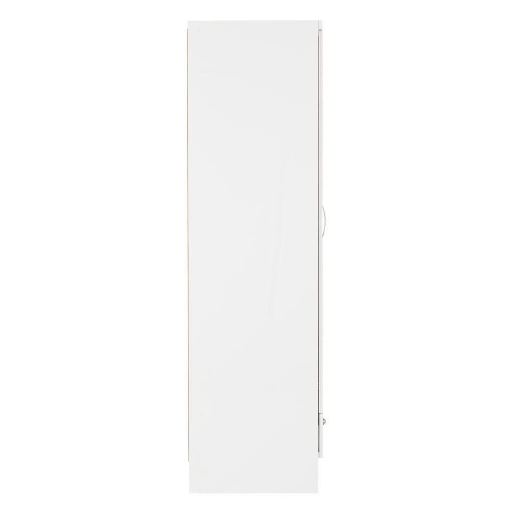 Wooden Wardrobe With 2 Doors And 1 Drawer - Nevada