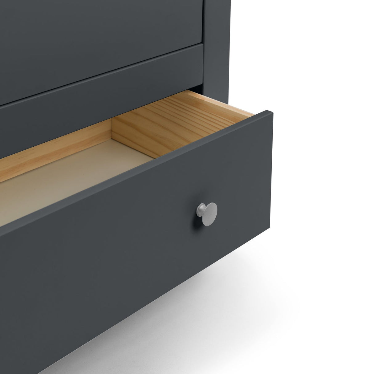 Wooden Wardrobe With 2 Doors And 1 Drawer - Radley