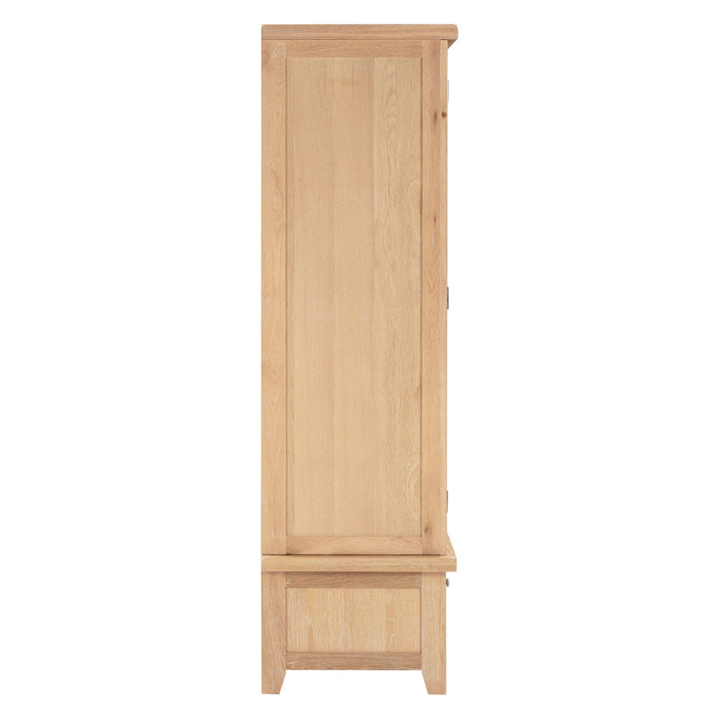 Wooden Wardrobe With 2 Doors And 1 Drawer - Windsor