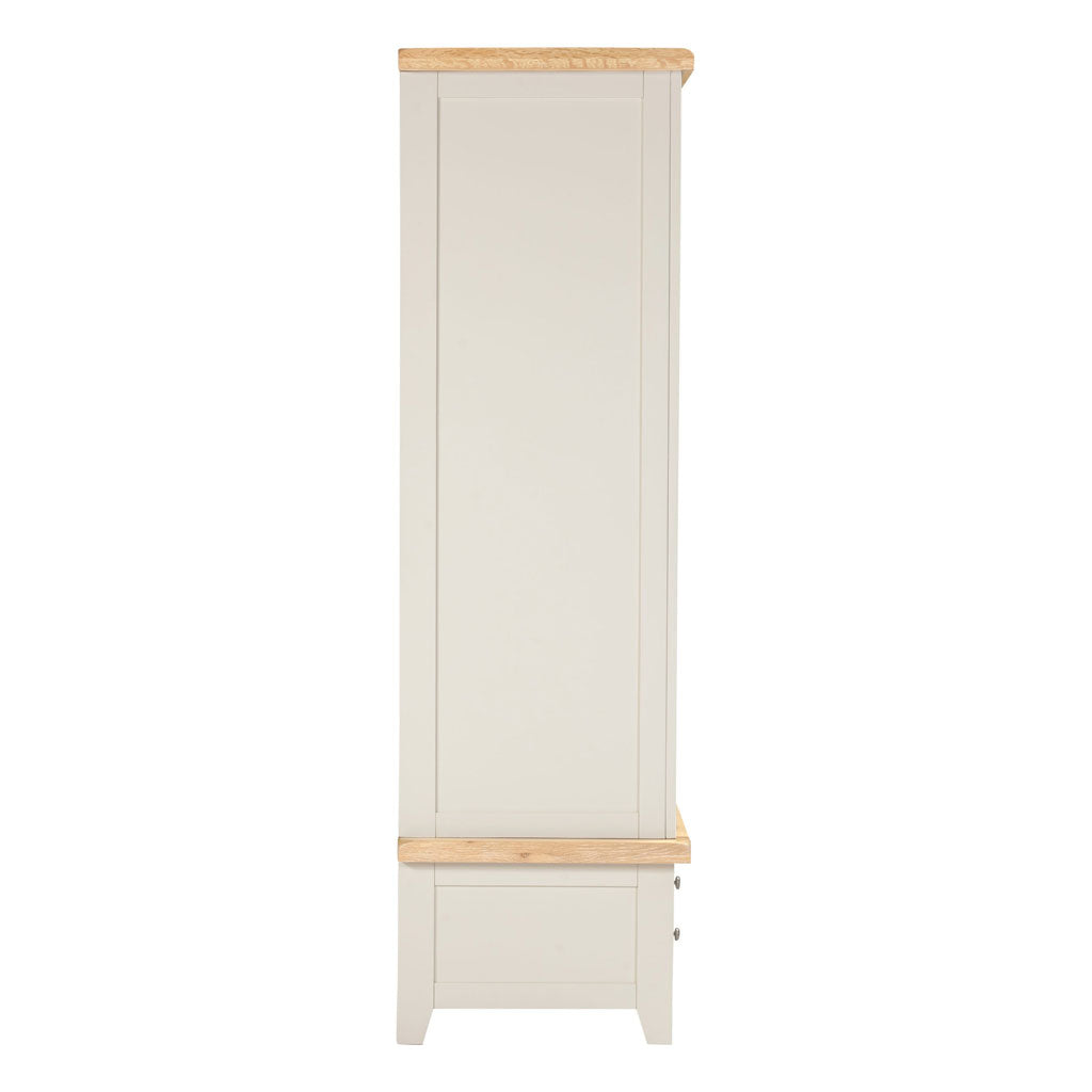 Wooden Wardrobe With 2 Doors And 1 Drawer - Windsor