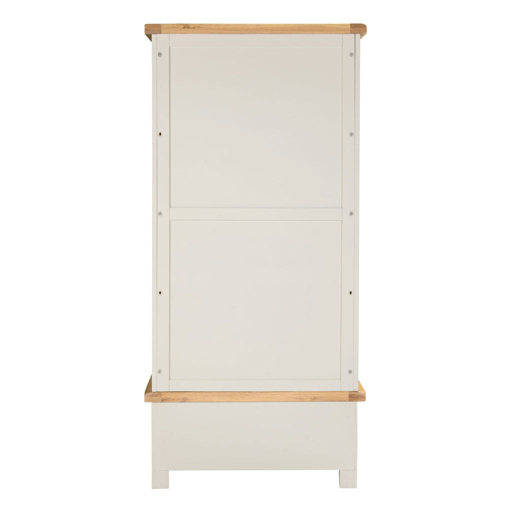 Wooden Wardrobe With 2 Doors And 1 Drawer - Windsor