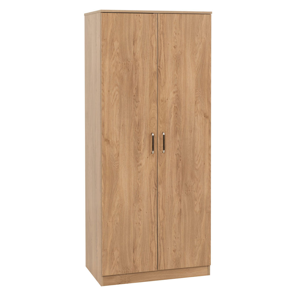 Wooden Wardrobe With 2 Doors - Dakota
