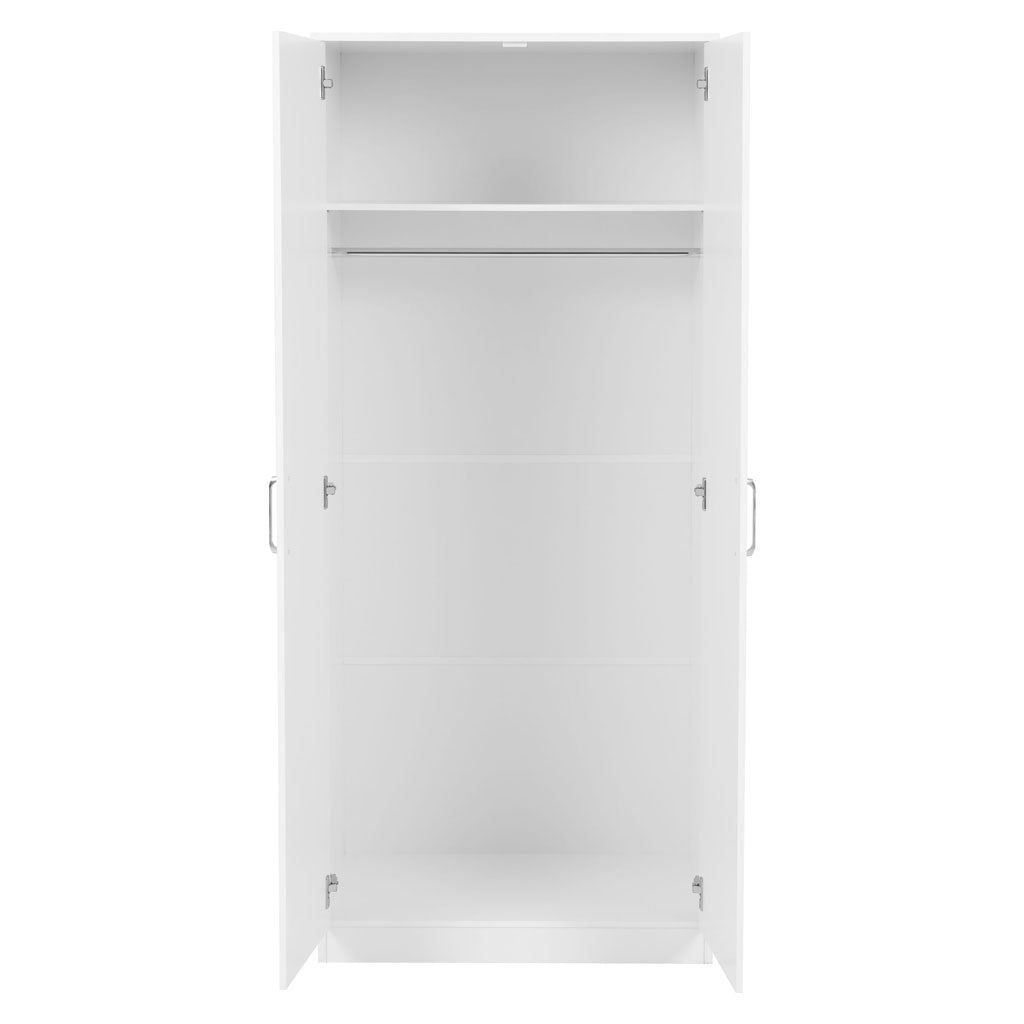 Wooden Wardrobe With 2 Doors - Dakota