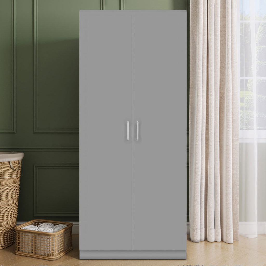 Wooden Wardrobe With 2 Doors - Dakota