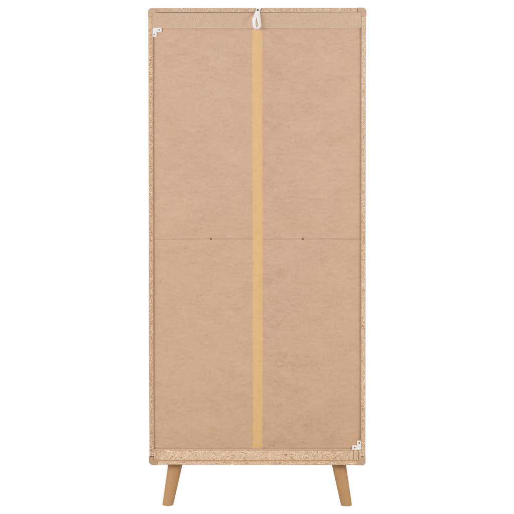 Wooden Wardrobe With 2 Doors - Dixie