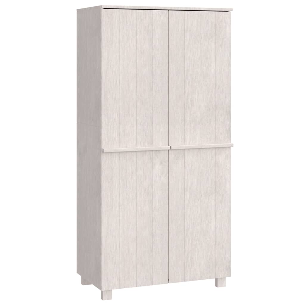 Wooden Wardrobe With 2 Doors - Hamar
