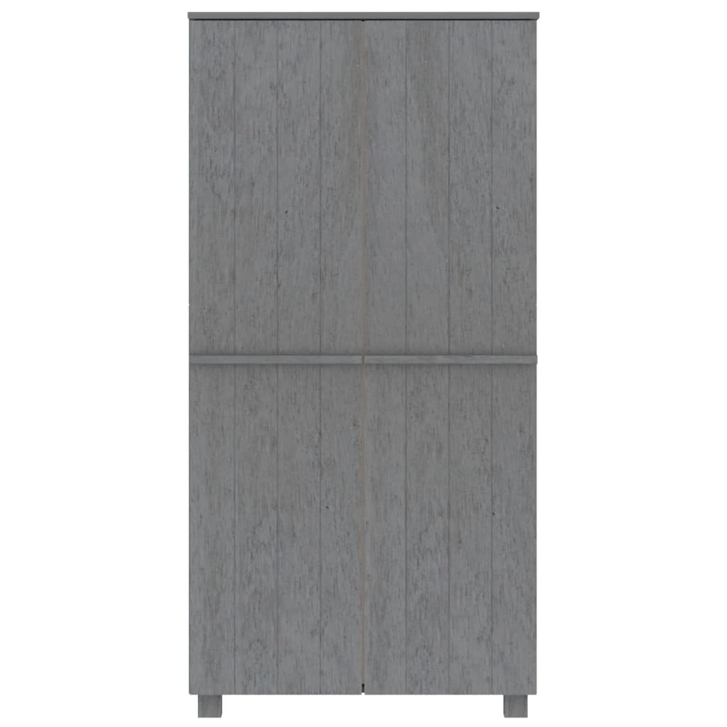 Wooden Wardrobe With 2 Doors - Hamar