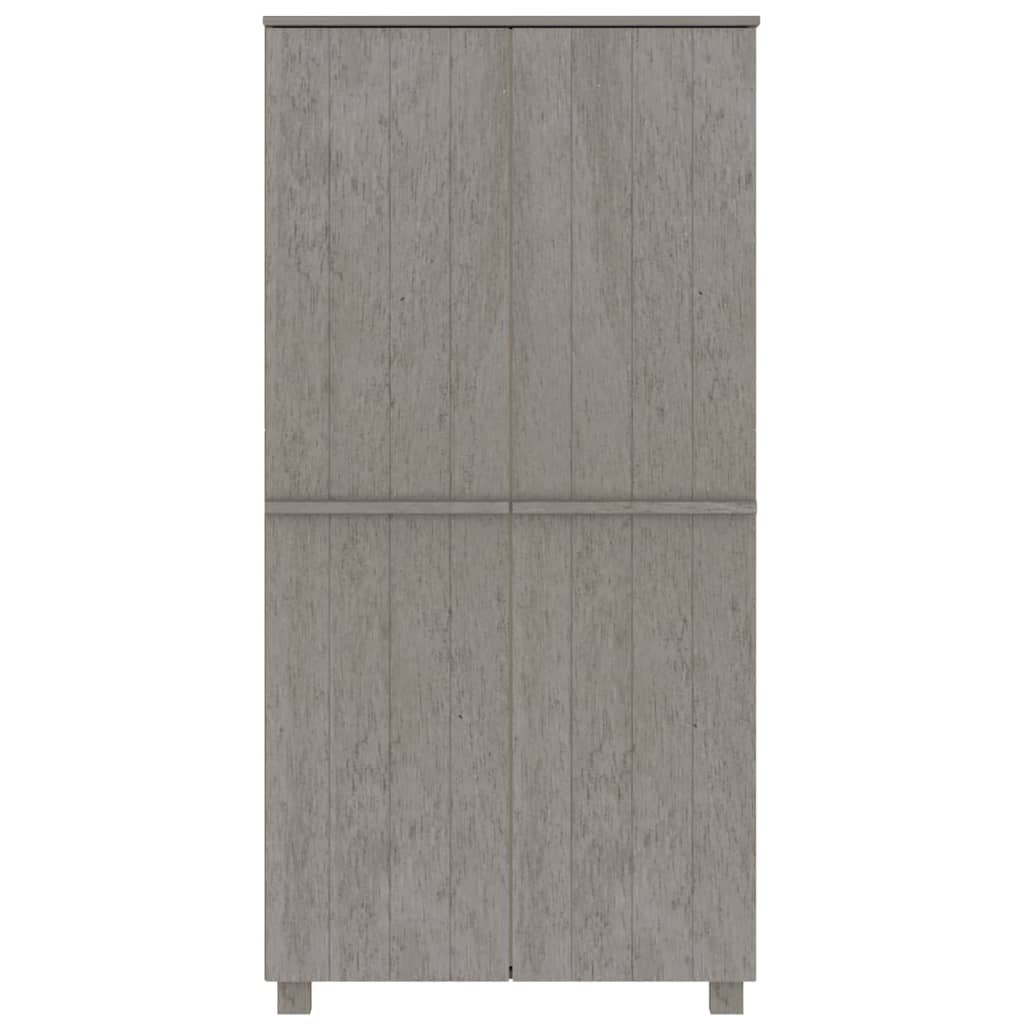 Wooden Wardrobe With 2 Doors - Hamar