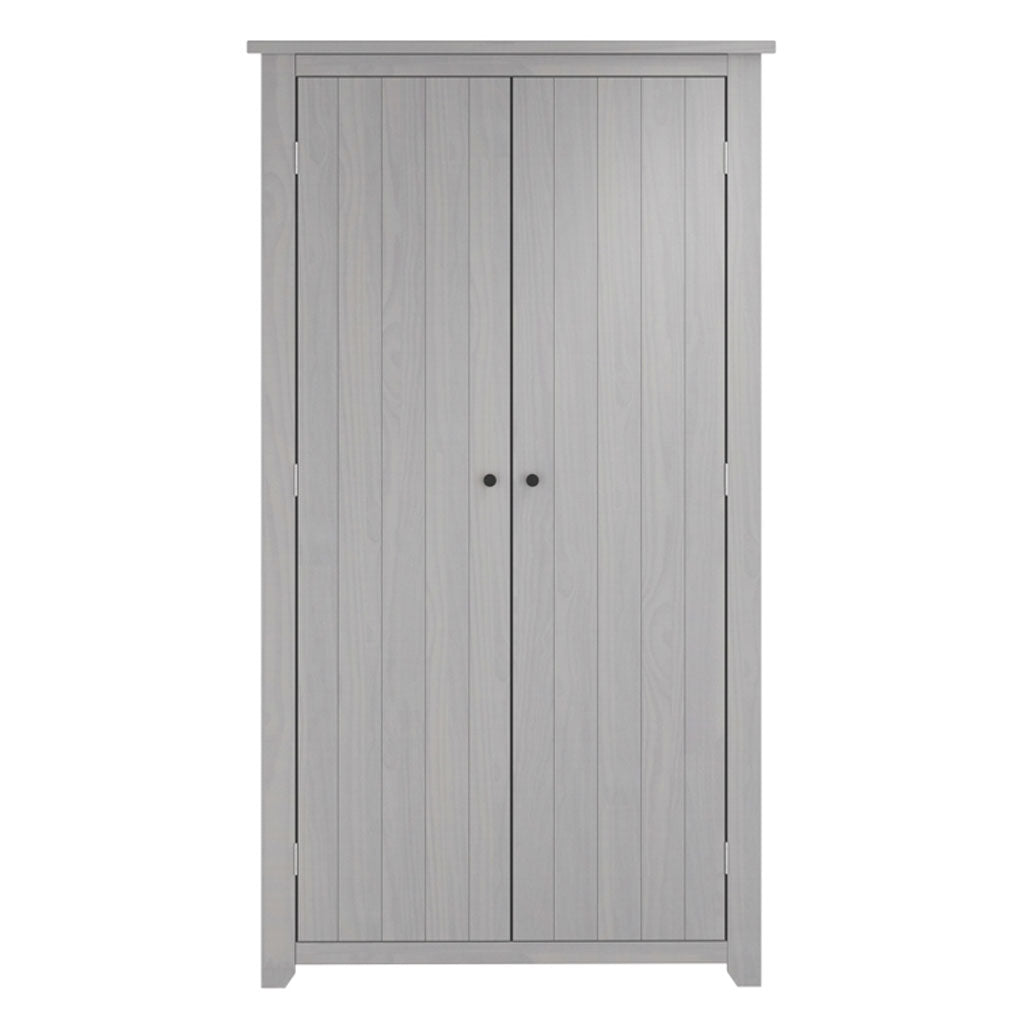 Wooden Wardrobe With 2 Doors - Havana