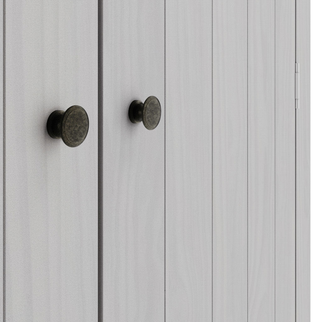 Wooden Wardrobe With 2 Doors - Havana