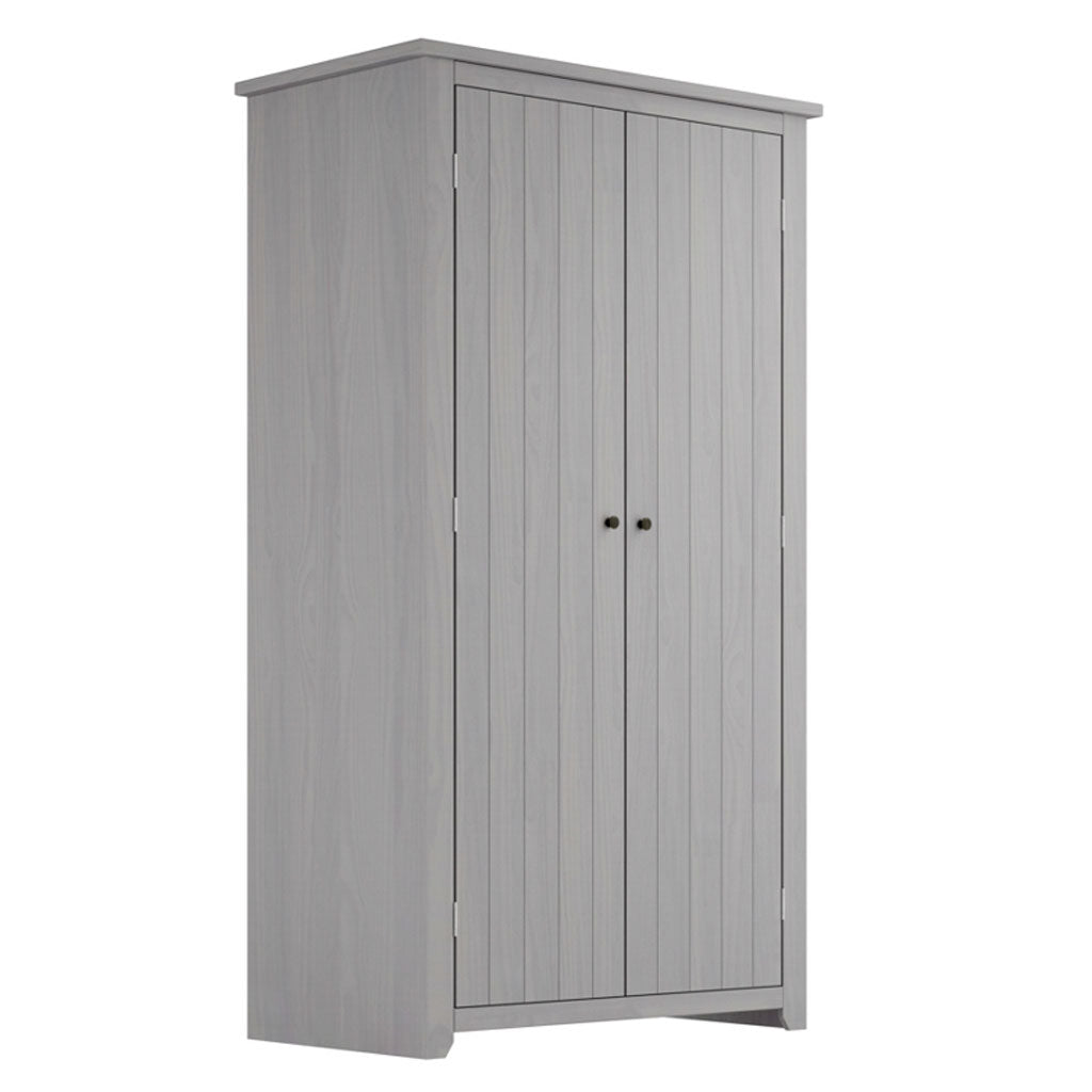 Wooden Wardrobe With 2 Doors - Havana