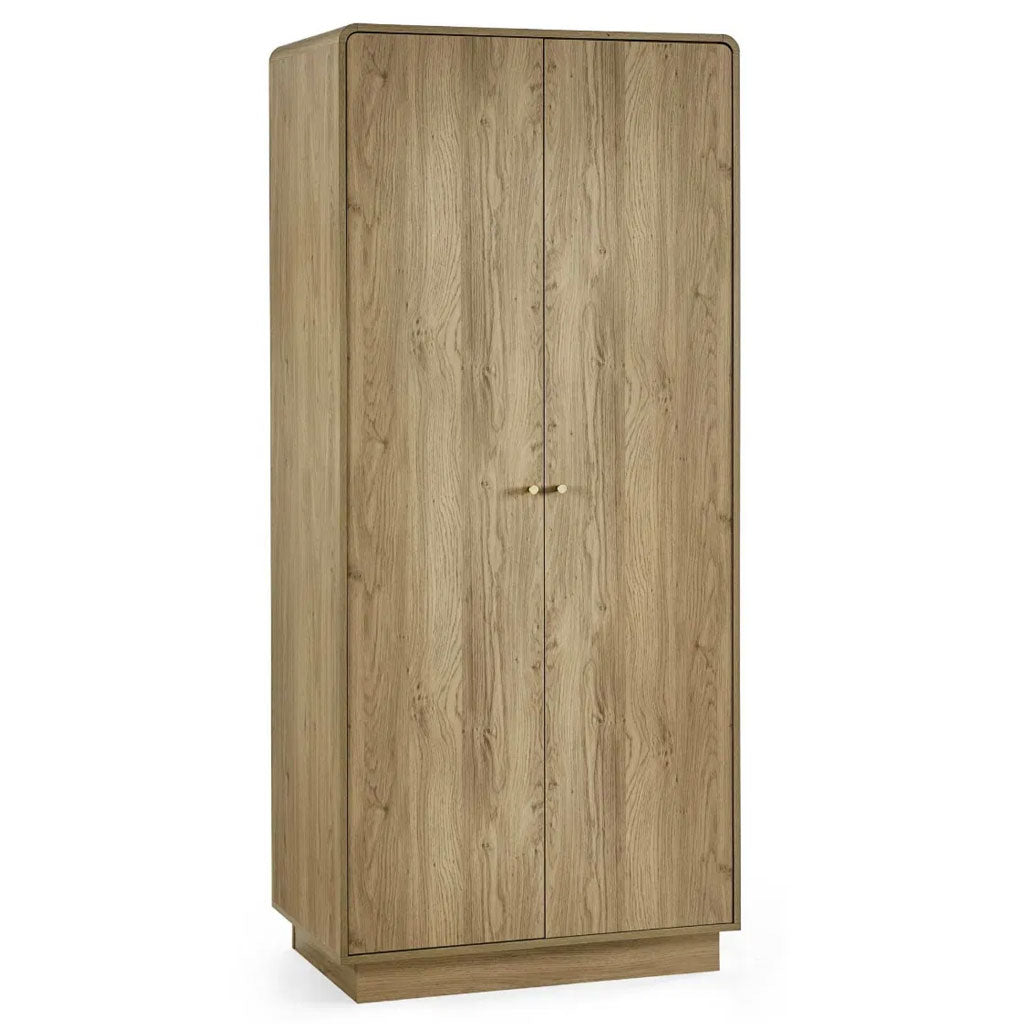 Wooden Wardrobe With 2 Doors - Ingrid