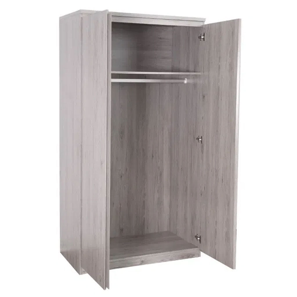 Wooden Wardrobe With 2 Doors - Jupiter