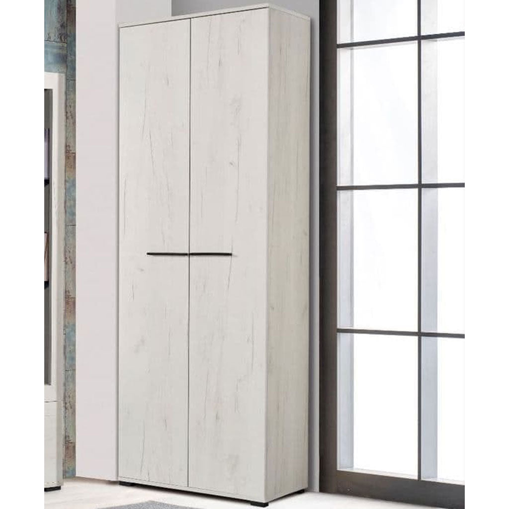 Wooden Wardrobe With 2 Doors - Luling