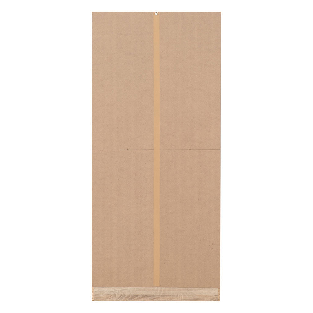 Wooden Wardrobe With 2 Doors - Malvern