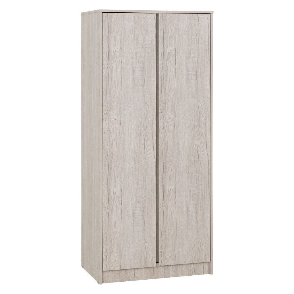 Wooden Wardrobe With 2 Doors - Malvern