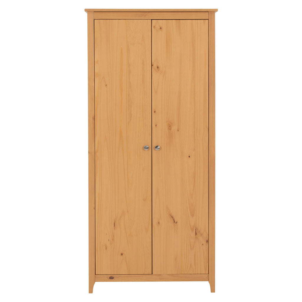 Wooden Wardrobe With 2 Doors - Oslo