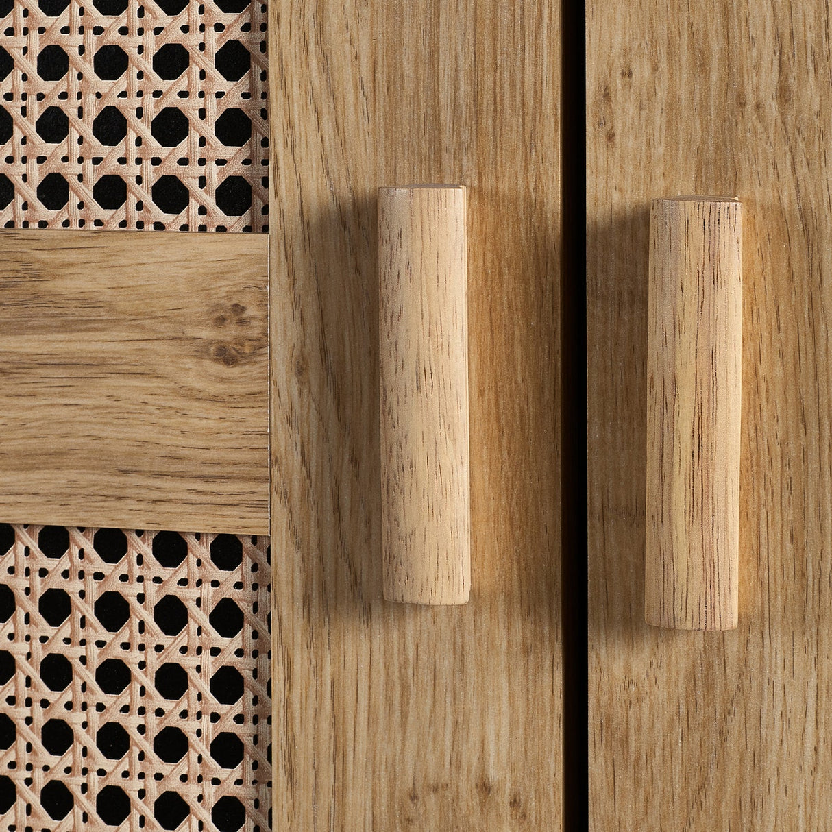 Wooden Wardrobe With 2 Doors - Sydney