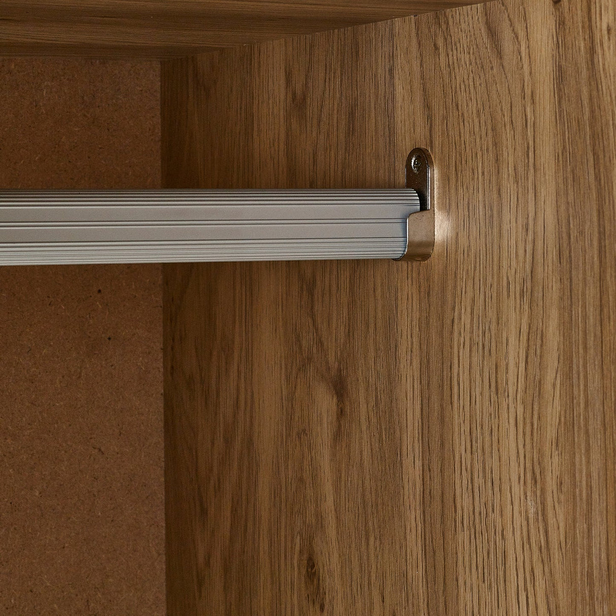 Wooden Wardrobe With 2 Doors - Sydney