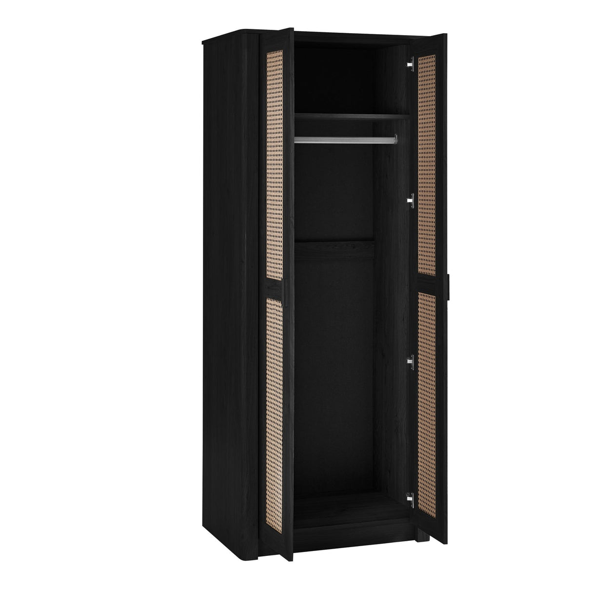 Wooden Wardrobe With 2 Doors - Sydney