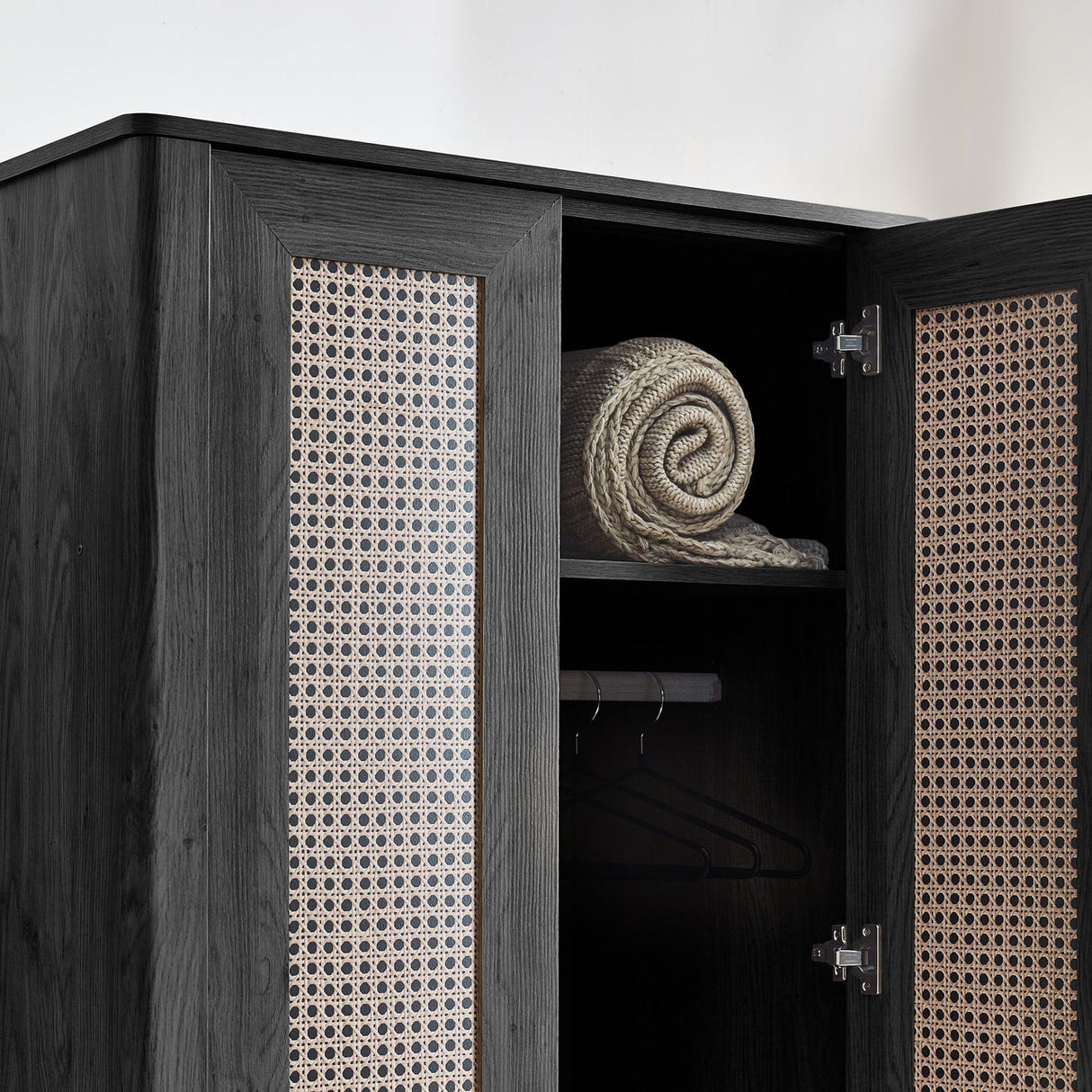 Wooden Wardrobe With 2 Doors - Sydney