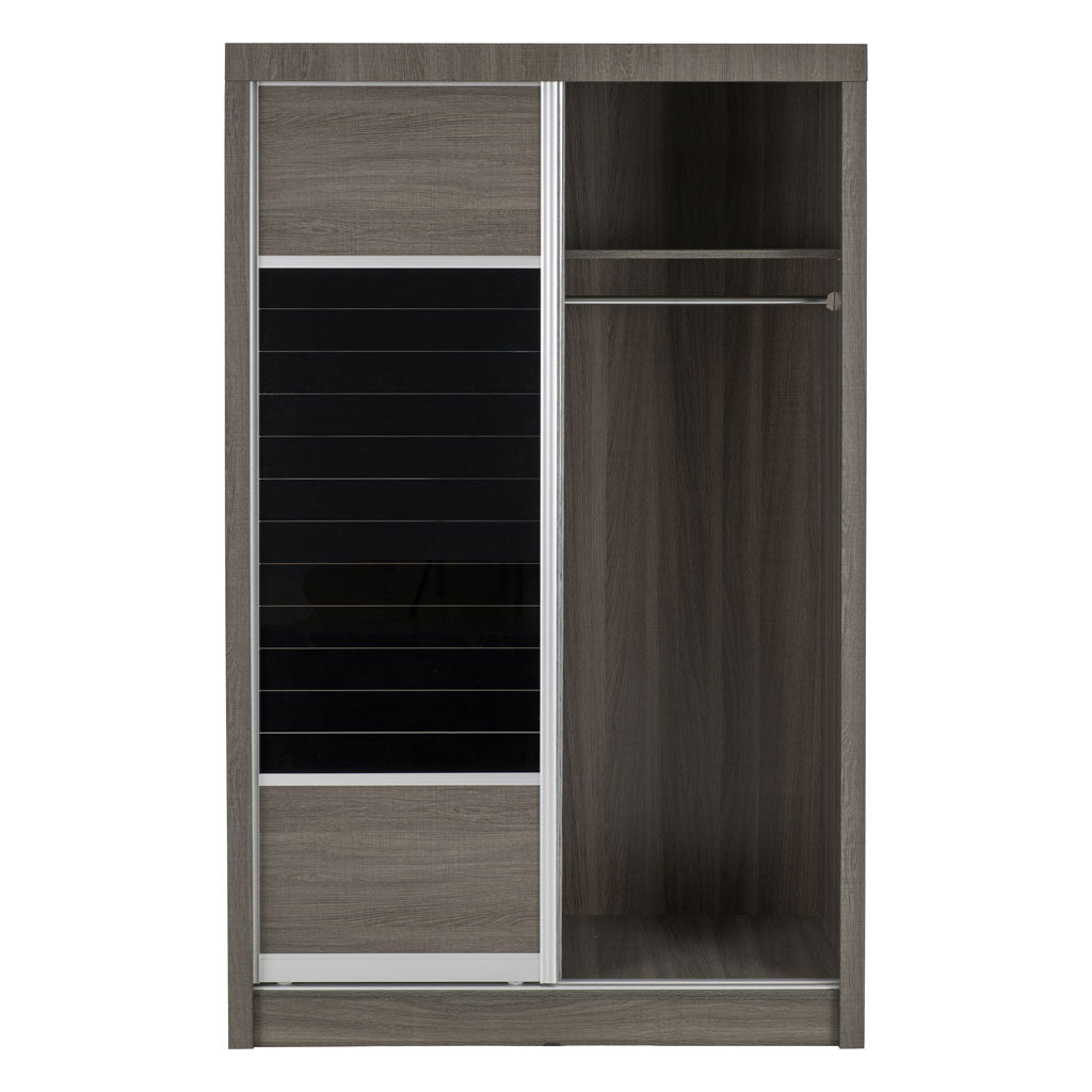 Wooden Wardrobe With 2 Sliding Doors - Lisbon