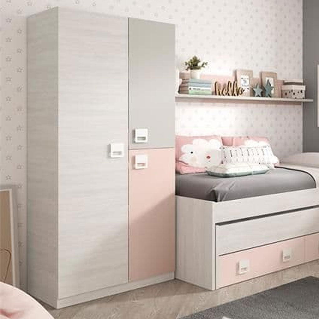 Wooden Wardrobe With 3 Doors - Carolina