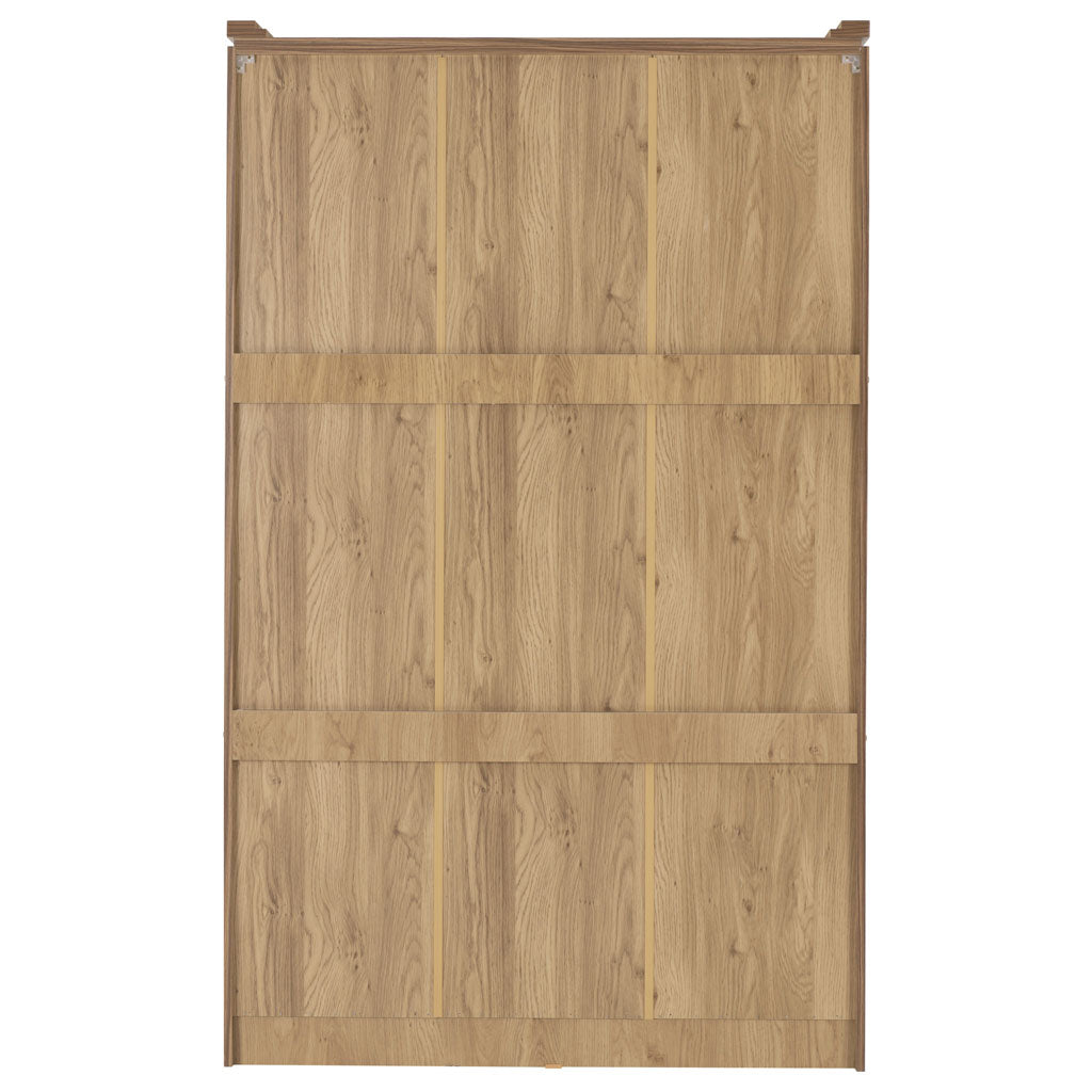 Wooden Wardrobe With 3 Doors - Charles