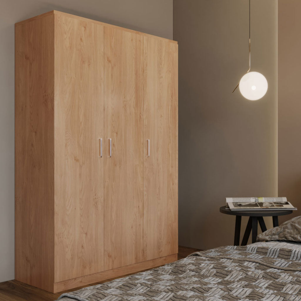 Wooden Wardrobe With 3 Doors - Dakota
