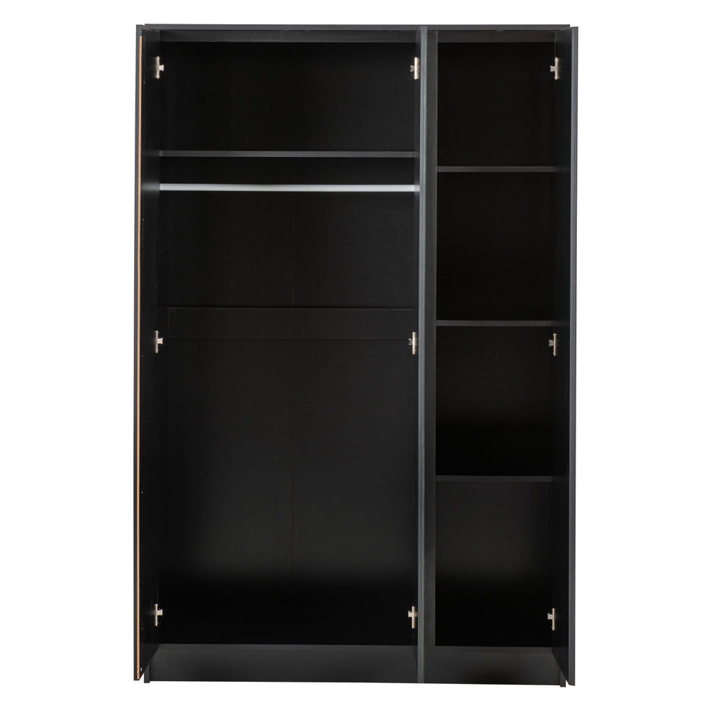 Wooden Wardrobe With 3 Doors - Malvern