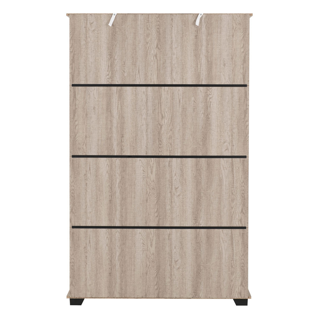 Wooden Wardrobe With 3 Doors - Oliver