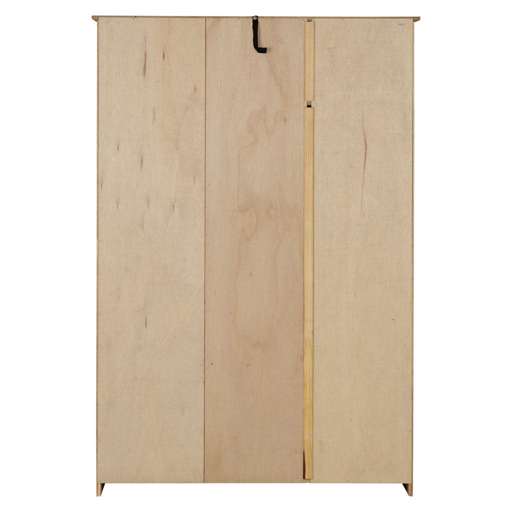 Wooden Wardrobe With 3 Doors - Panama