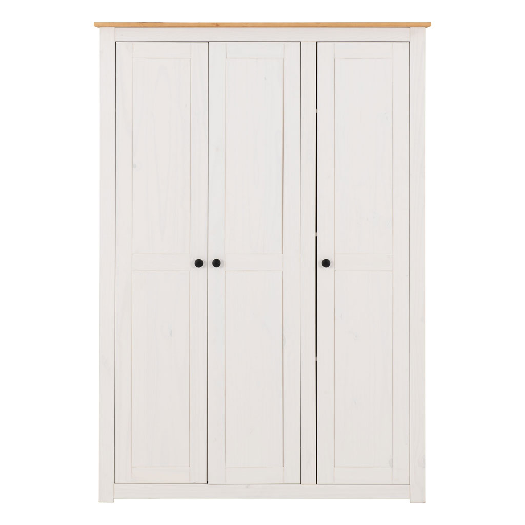 Wooden Wardrobe With 3 Doors - Panama